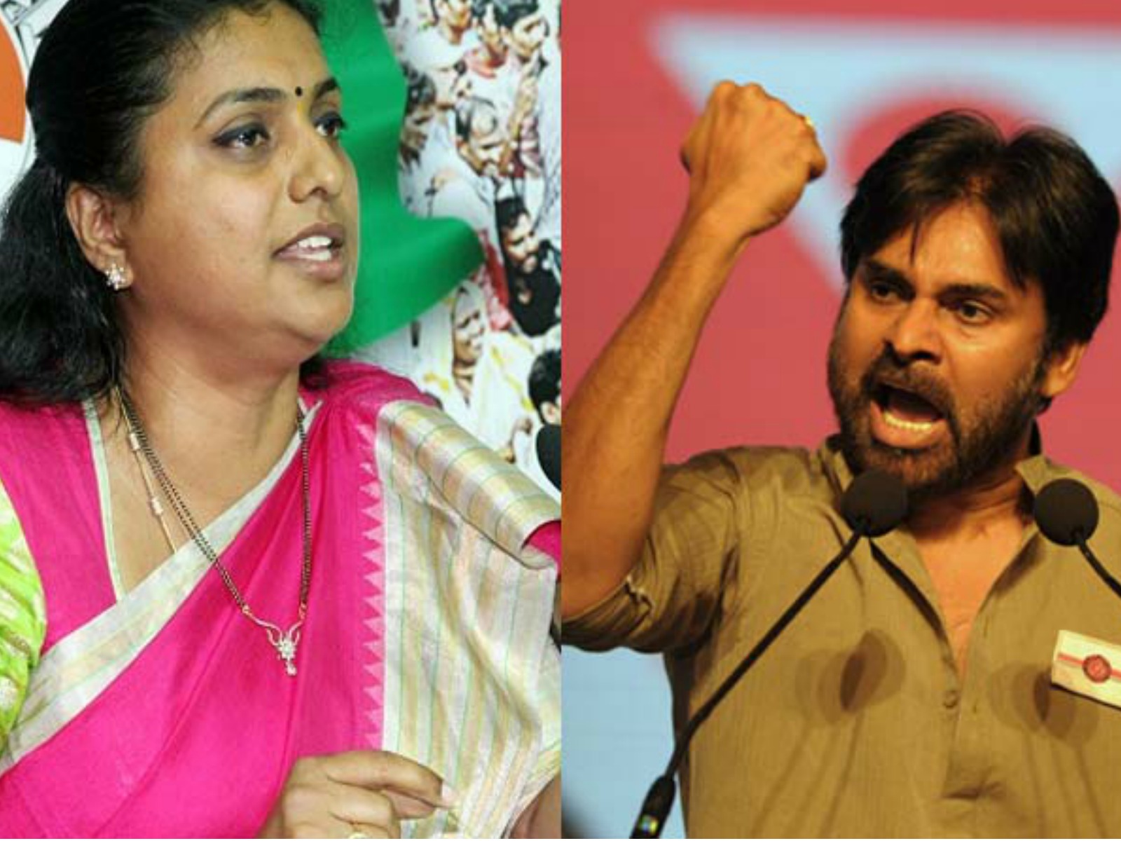 Image result for Pawan against Roja