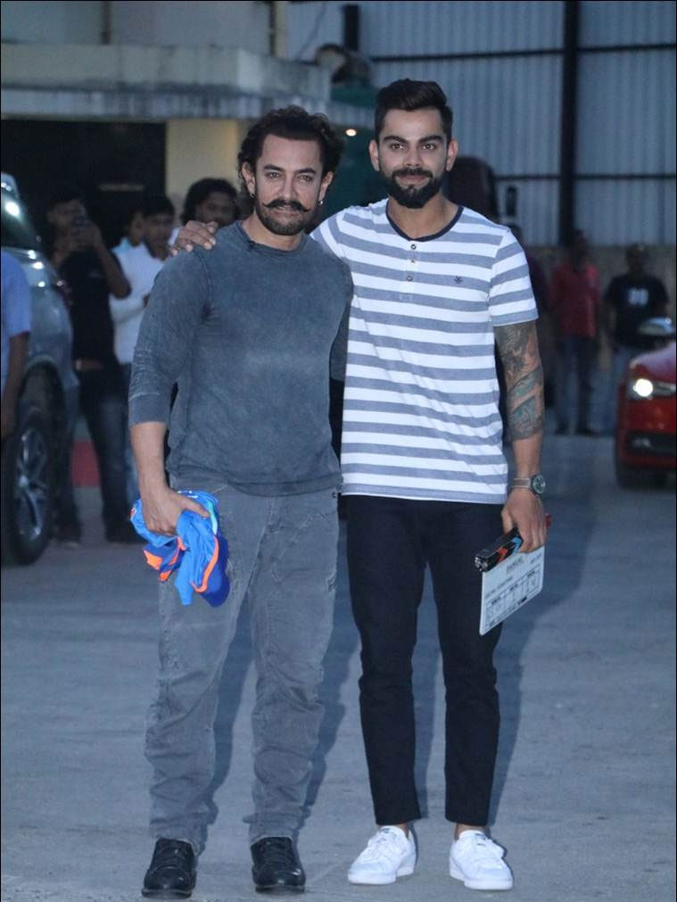 Aamir Khan and Virat Kohli in a Chat Show