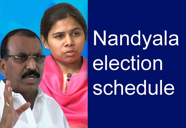 Nandyala Election Schedule