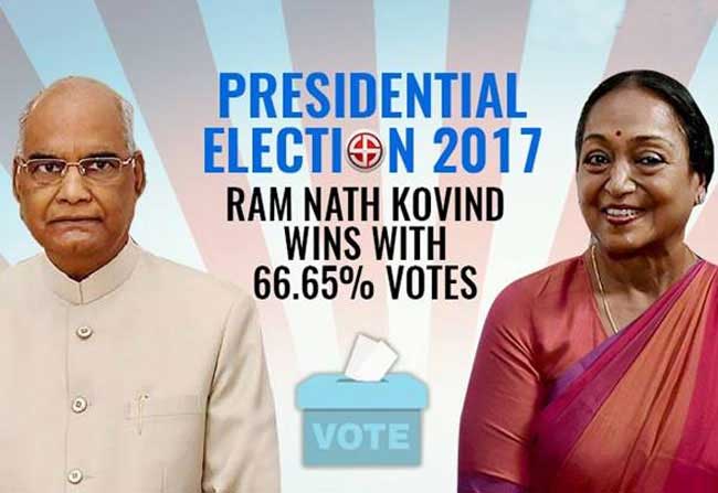 Ram Nadh Kovind Won With Majority