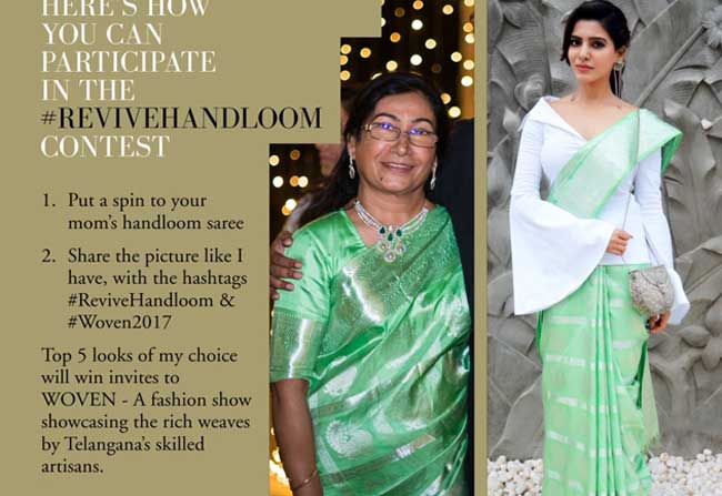 Sam Revive Handloom Contest