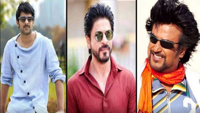 Star heroes with Shahrukh Khan