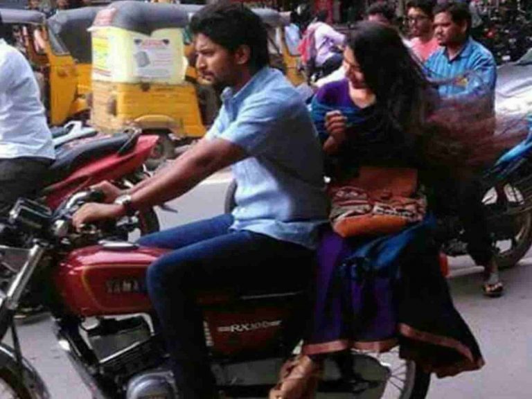 Nani and Sai Pallavi Spotted Enjoying Bike Ride