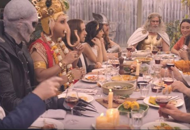 Lamb Ad Implying Ganesha