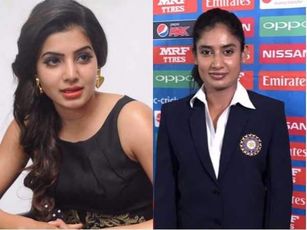 Samantha To Act In Mithali Raj Biopic Film