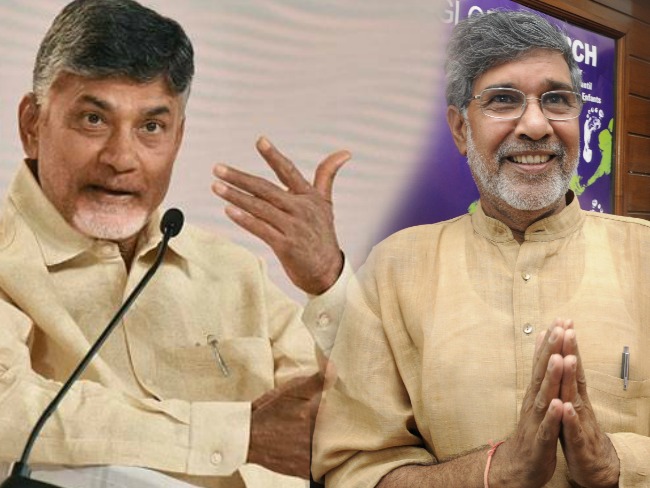 Chandrababu Appreciated Kailash Satyarthi