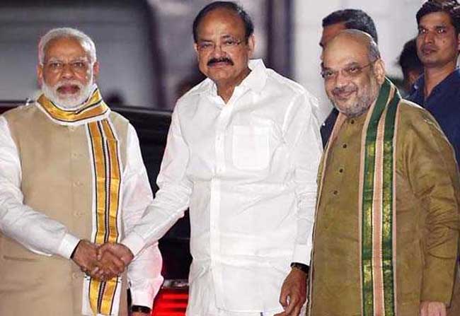 BJP pays its price for ousting Venkaiah Naidu