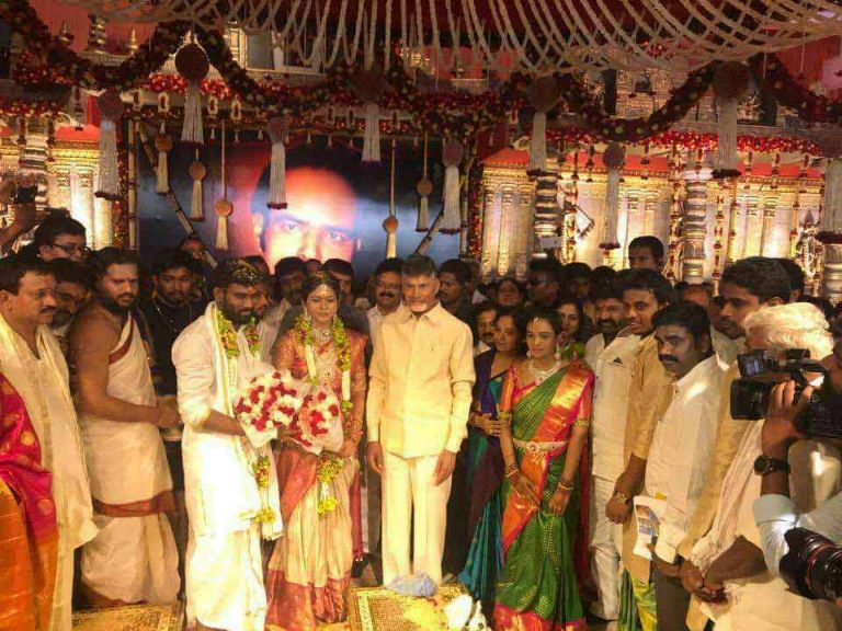 Chandrababu Attended Paritala Sriram Wedding