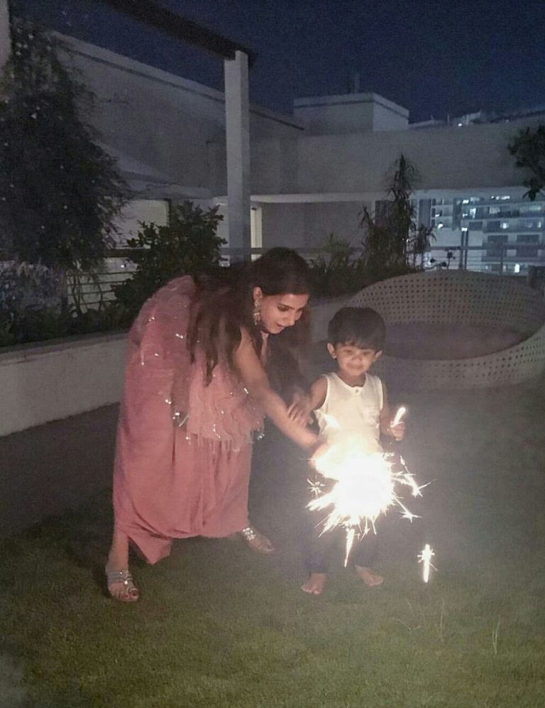 Samantha Diwali celebrations