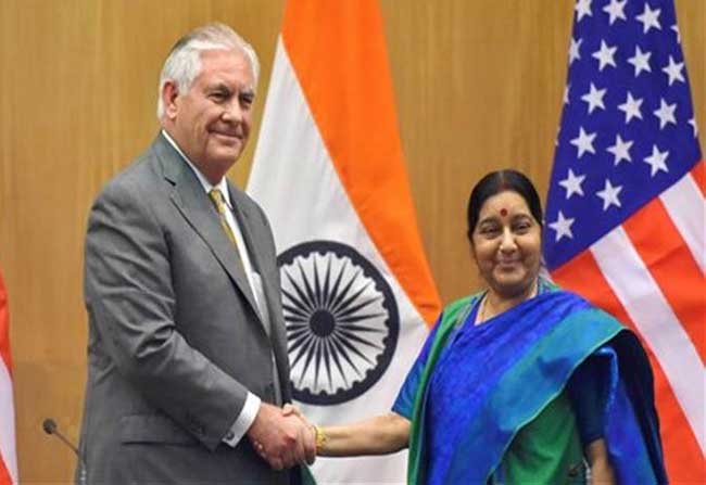 Sushma Swaraj defends India’s ties with NK with US counterpart!