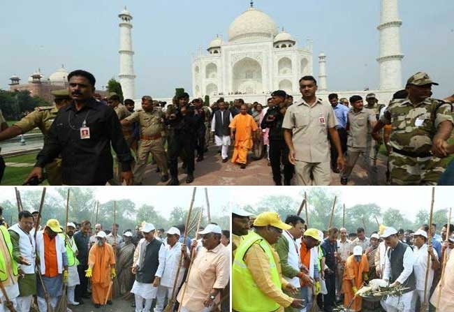 Will Taj Mahal be spared from dirty politics?
