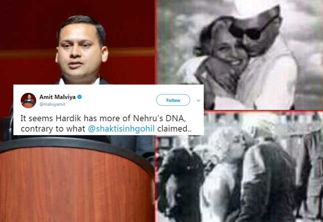 BJP leader says ‘Nehru is Womaniser’ | Posts pics on Twitter
