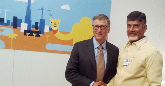 Chandrababu Naidu meets Bill Gates – Special Feature