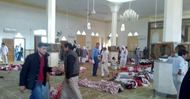 Deadly Explosion Kills 235 in North Sinai, Mosque- Egypt