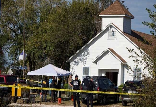 TERROR IN TEXAS CHURCH, AT LEAST 26 DEAD