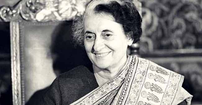 What happened on the evening of Indira Gandhi’s death?