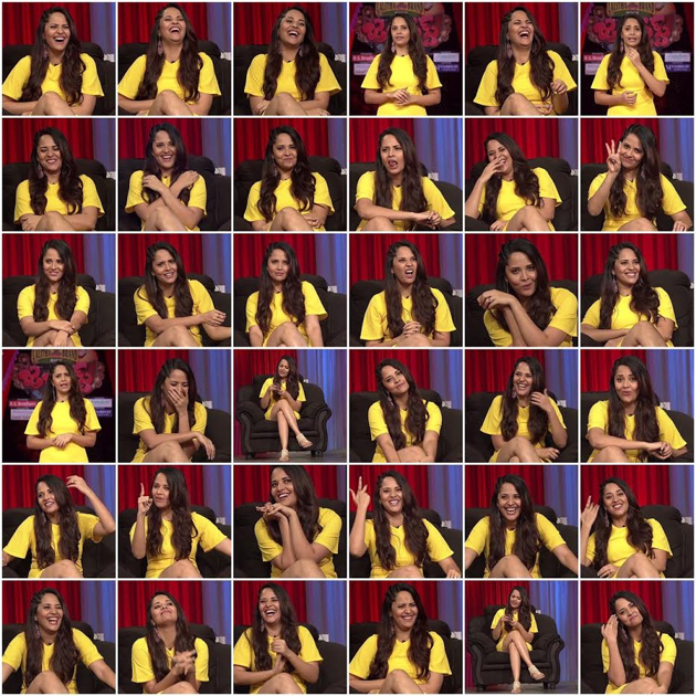 36 Expressions of Anchor Anasuya