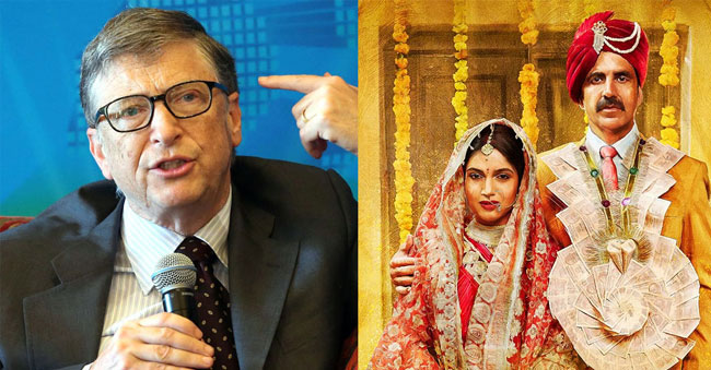 Bill Gates says he is inspired by Indian Film