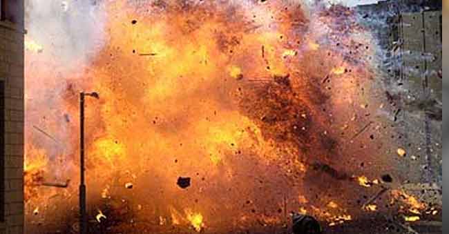 Flash! Flash! Bomb blast in Guntur