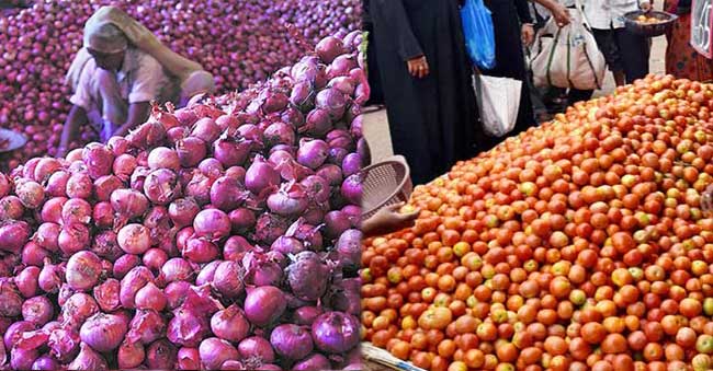 Onion and Tomato prices to come down in next 15 – 20 days!