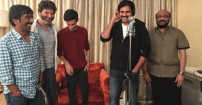 Pawan Kalyan completes singing song in ‘Agnathavasi’