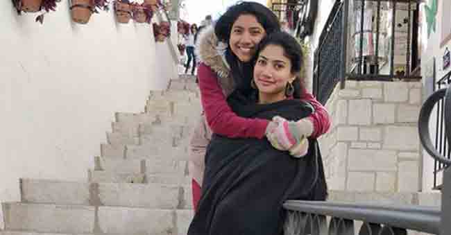 saipallavi with her sister in spain