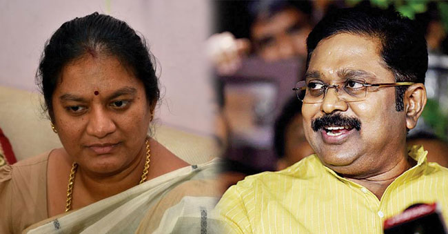 TTV Dinakaran shocked to see her at his home!