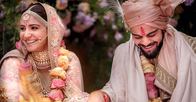 It’s official – Virat Kohli weds Anushka Sharma