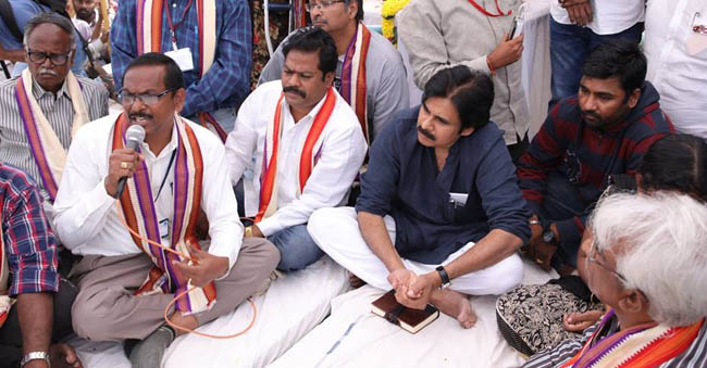 pawan kalyan changes his route and shocks bjp and tdp