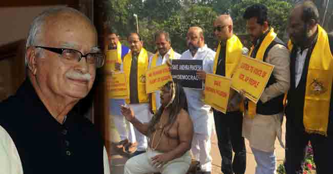 Advani’s assurance to A.P TDP M.Ps in discussions: