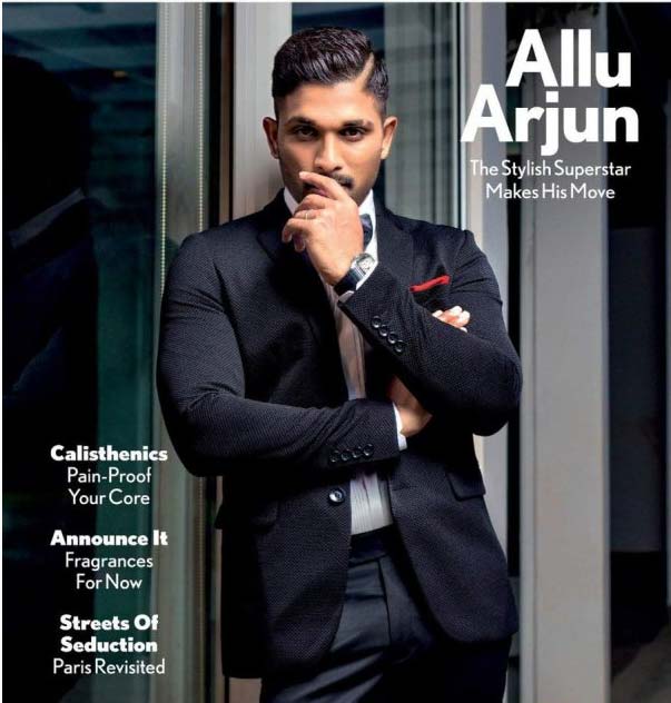 Allu Arjun steals  the show with his sleek look