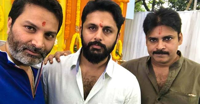 Latest update on Pawan-Trivikram-Nithin’s flick