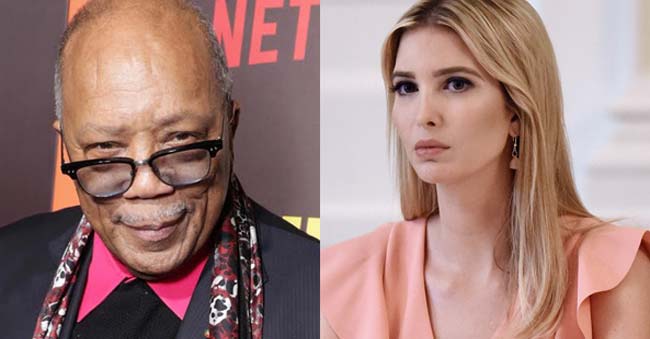 I dated Ivanka Trump – Producer Quincy Jones, 84 Years