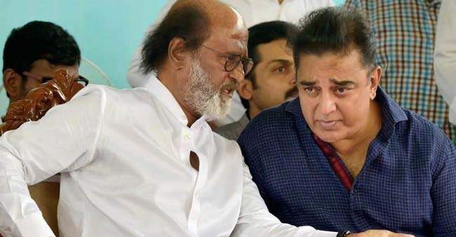 Kamal Hassan meets Rajinikanth– Rajinikanth to announce party name on Wednesday