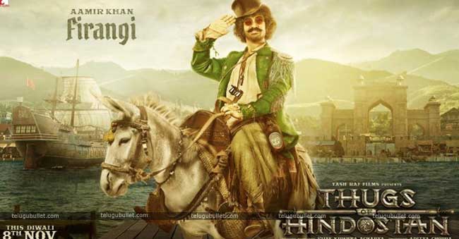 First Look : Aamir Khan’s As The Firangi Thug