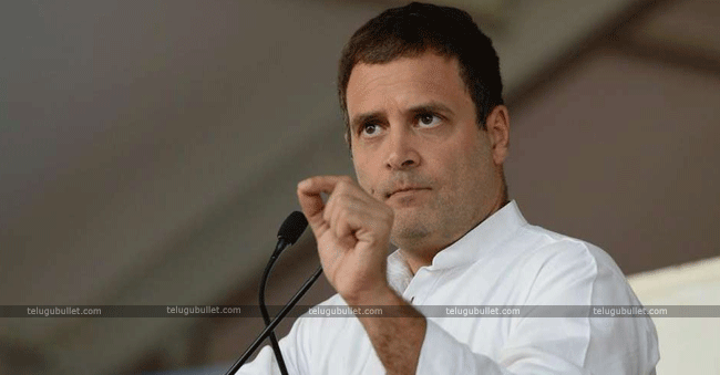 BJP failed to do justice to A.P in all fronts: Rahul Gandhi