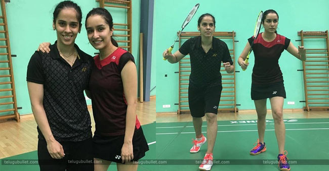 Badminton Star Saina Nehwal Ka Reel Look @Shraddha Kapoor