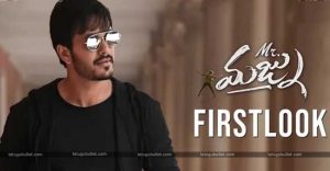 akhil mr majnu firstlook