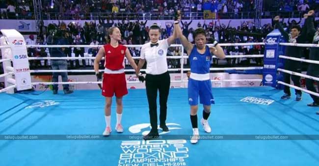 The 35 years old Mary Kom won three Olympic gold medals