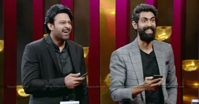 prabhas’s take on his favorite four and rana’s relationships
