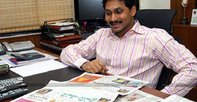 jagan’s special attention to the sakshi media