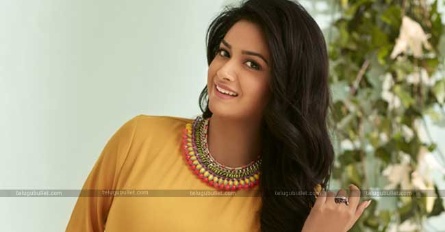 keerthi suresh bagged a golden opportunity in her career
