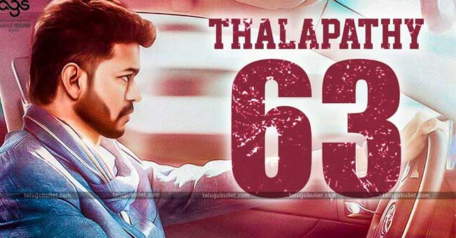 Exciting Details Of Thalapathy Vijay’s 63