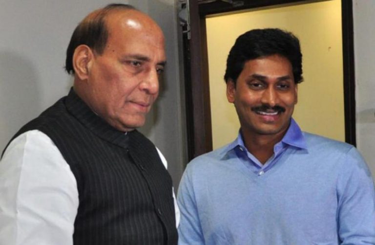 Defense Minister Rajnath Singh and AP CM Jagan to meet at  ENC  Vizag