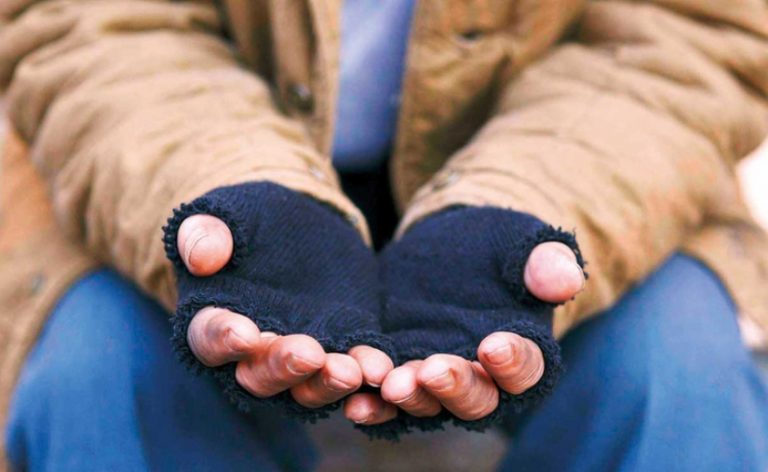 A woman made 50,000 USD by begging.