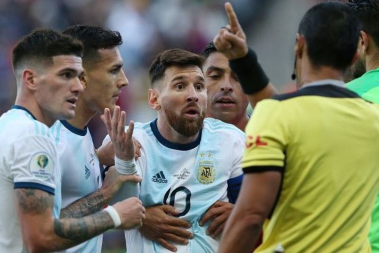 Messi banned for one game for Copa America red card