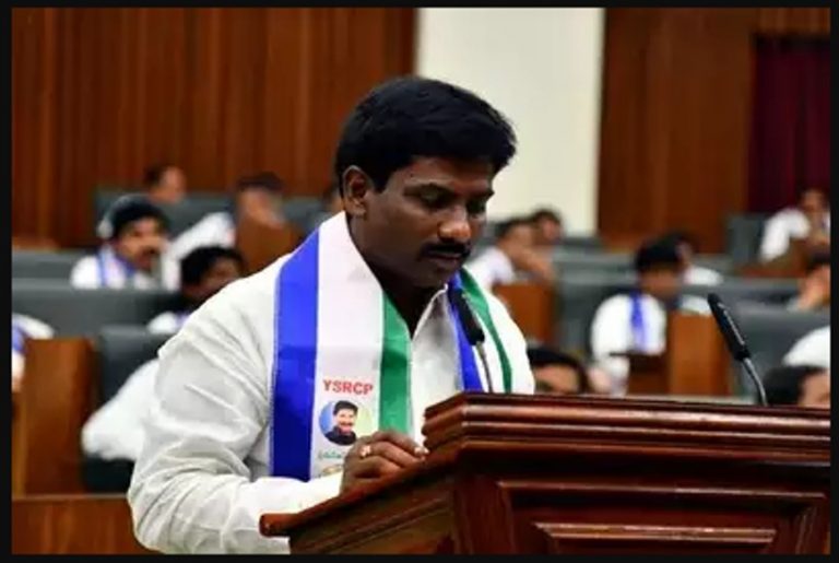 Arrest warrant issued to Poothalapattu  YSRCP MLA  MS Babu