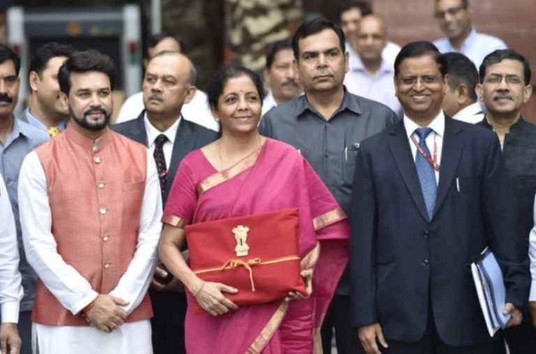 Nirmala Sitharaman released Union Budget  of 2019-2020