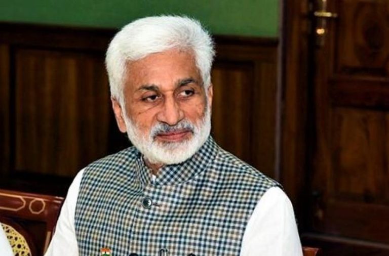 AP govt retracts  MP Vijayasai Reddy’s role as state representative in Delhi