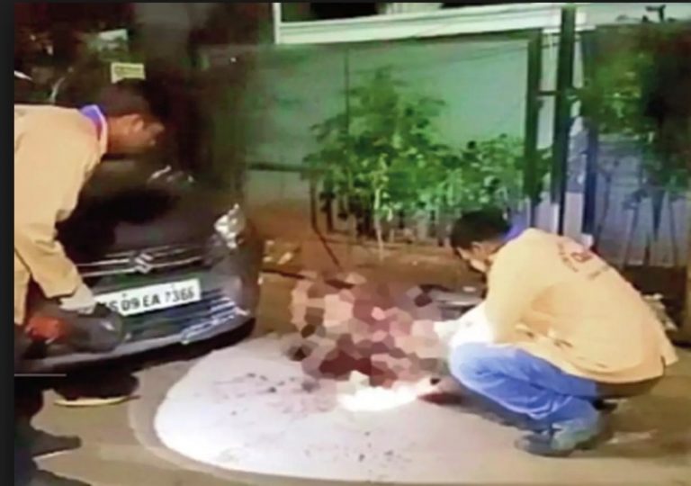 Koganti Sathyam at Taskforce police office for questioning